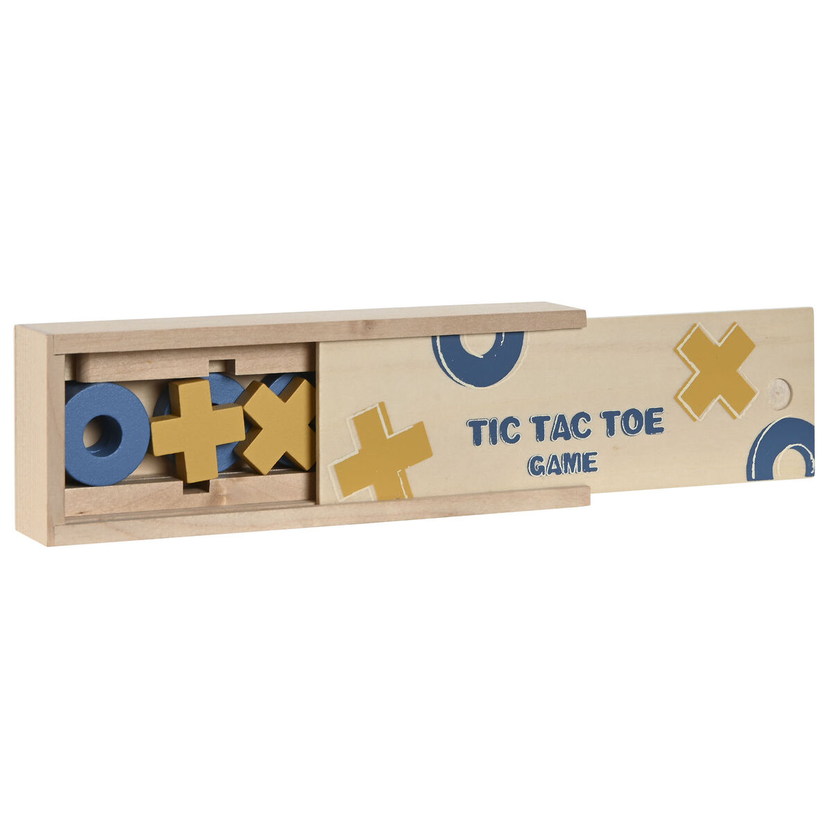Joc X și Zero Home ESPRIT Tic Tac Toe 18 x 6 x 3 cm